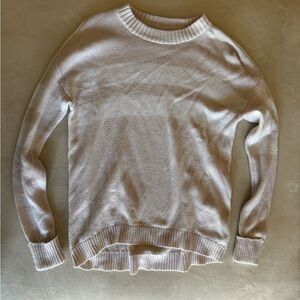 American Eagle Outfitters Cream Crew Neck Sweater